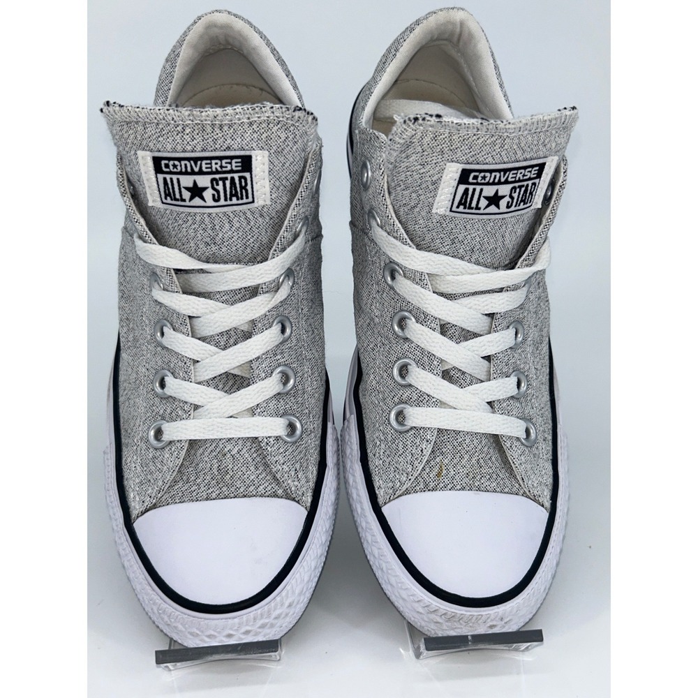 Converse Chuck Taylor All Star Madison Grey Jersey Low Top Sneakers 549700F 8.5W